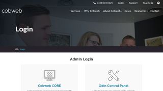 
                            7. Login - Cobweb Solutions