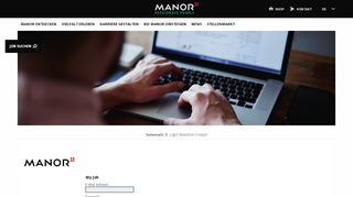 
                            2. Login Cockpit | Manor Jobs