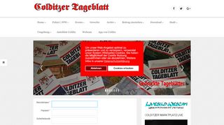
                            10. Login - Colditzer Tageblatt - Nachrichten und Info s aus der Stadt Colditz