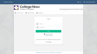 
                            1. Login - College Now Mentoring Program - Chronus