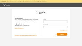 
                            1. Login - Colligent kundwebb