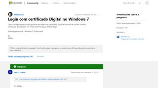 
                            6. Login com certificado Digital no Windows 7 - Microsoft Community