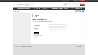 
                            13. Login - Commerce Department