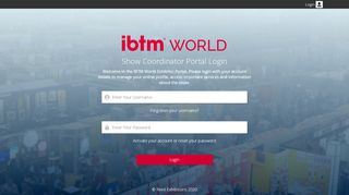 
                            8. Login - Company Portal - IBTM World