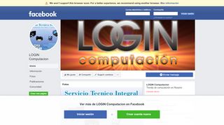 
                            3. LOGIN Computacion - Inicio | Facebook