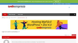 
                            9. Login con cache en prestashop 1.7 - Webempresa