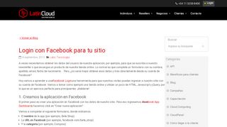 
                            10. Login con Facebook para tu sitio | Hosting Argentina 6 Meses gratis ...