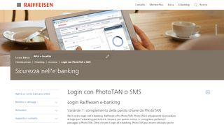 
                            3. Login con PhotoTAN o SMS