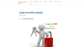 
                            10. Login Con PHP y MySQL Desde Cero Validar Usuarios En Base de ...