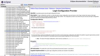 
                            10. Login Configuration Provider - Help - Eclipse Platform