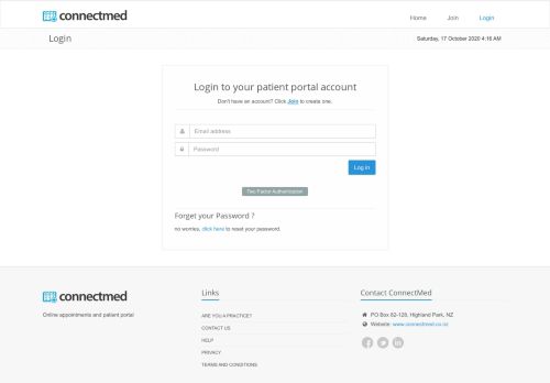 
                            7. Login - ConnectMed Patient Portal | Login to your secure ...