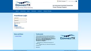 
                            1. Login - ConnecTX I Instrument - Assisted Connective Tissue Therapy ...