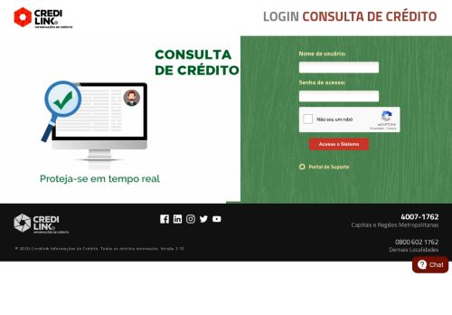 
                            3. Login Consulta de Crédito - Confirme Online