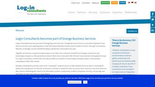 
                            7. Login Consultants becomes part of Orange | Login Consultants