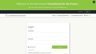 
                            5. Login - Consultants for the Future