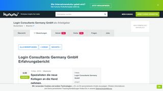 
                            7. Login Consultants Germany: Spezialisten die neue Kollegen an die ...