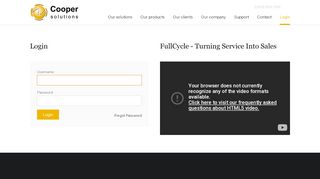 
                            6. Login - Cooper Solutions