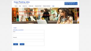 
                            8. Login - Copy Pasting Jobs, Simple Online Part time Jobs, Home ...