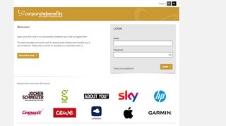 
                            4. Login - corporate benefits GmbH - Firmenkundenplattform