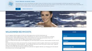 
                            1. Login - Costa Cruises - MyCosta