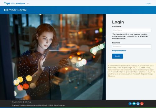 
                            11. Login - CPA Manitoba