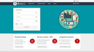 
                            3. Login cPanel - Gazduire.ro