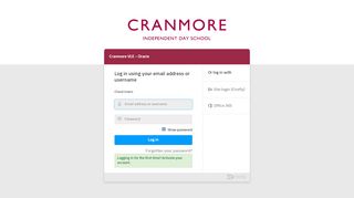 
                            10. Login - Cranmore VLE - Oracle