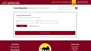 
                            11. Login / Create An Account | Southwestern College Bookstore Online!