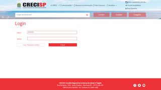 
                            4. Login - CRECISP