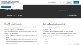 
                            6. Login Credential - an overview | ScienceDirect Topics