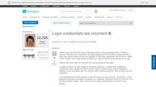
                            4. Login credentials are incorrect - Microsoft
