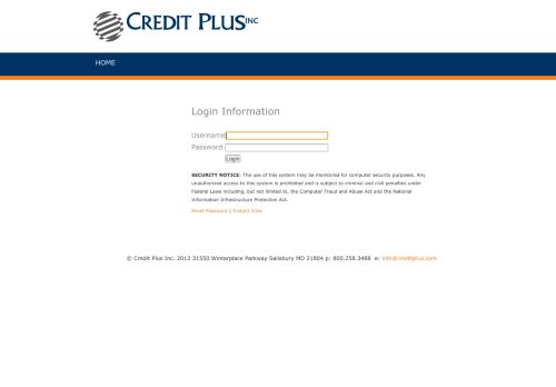 
                            5. Login - Credit Plus