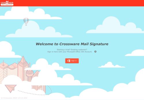 
                            1. Login | Crossware Mail Signature