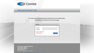 
                            5. Login - CSE Connex