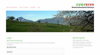 
                            11. Login | CURAVIVA Kantonalverband Schwyz