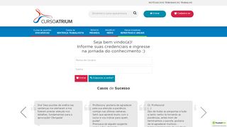 
                            5. Login - Curso Atrium | Cursos para Magistratura Trabalhista