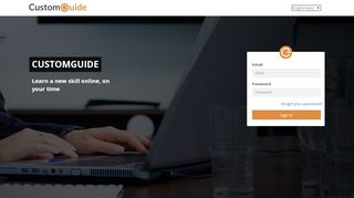 
                            10. Login | CustomGuide