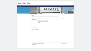 
                            7. Login Daimler portal: Login