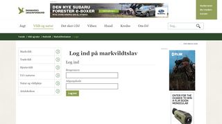 
                            1. Login - Danmarks Jægerforbund
