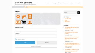 
                            5. Login - Dark Web Solutions