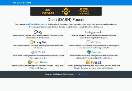 
                            9. Login | Dash-Faucet.com