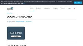 
                            7. Login_Dashboard - Better Payment