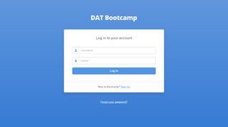 
                            8. Login | DAT Bootcamp