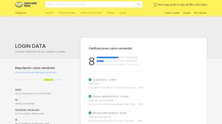 
                            3. Login Data: Perfil del comprador - Mercado Libre Perú