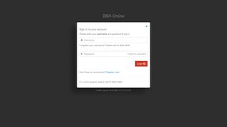 
                            10. Login - DBA Lawyers Online, DBA Online