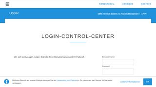 
                            6. LOGIN - DBM - One Call Solution For Property Management