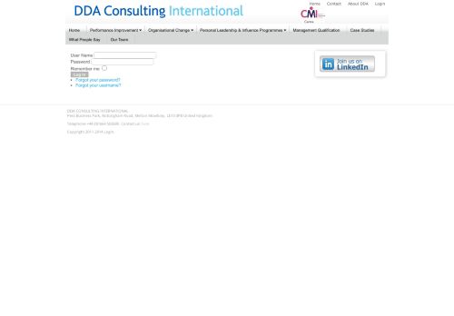 
                            10. Login - DDA Consulting