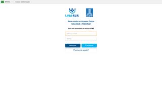 
                            5. Login de acesso | UNA-SUS - UFMS