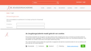 
                            13. Login - de Jeugdzorgacademie