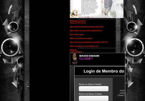 
                            4. Login de Membro do Baixo Cidade